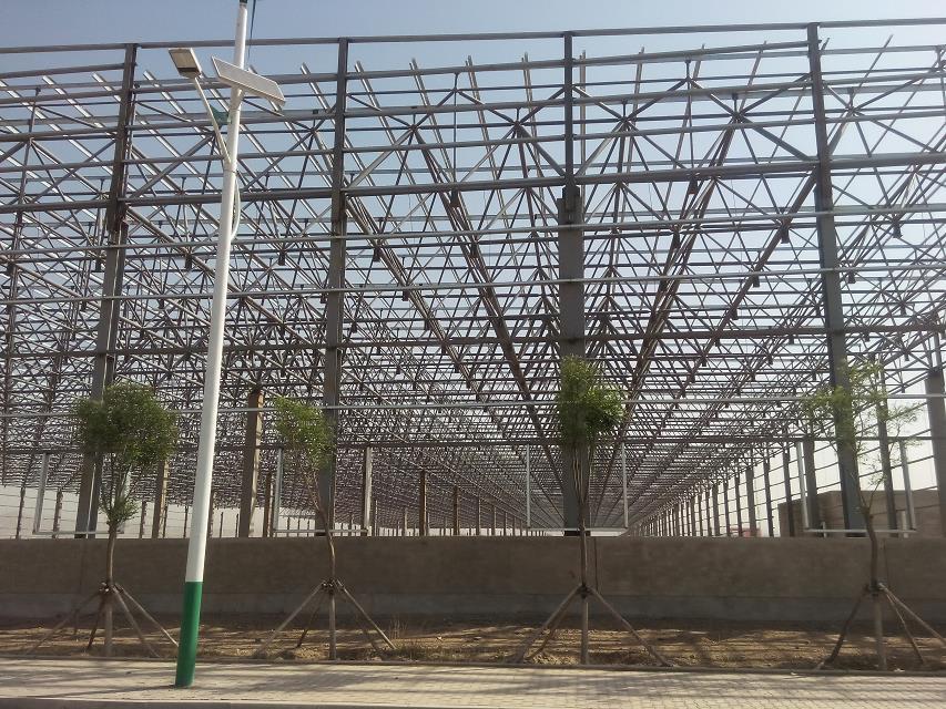 临沂汽车工业厂房网架
